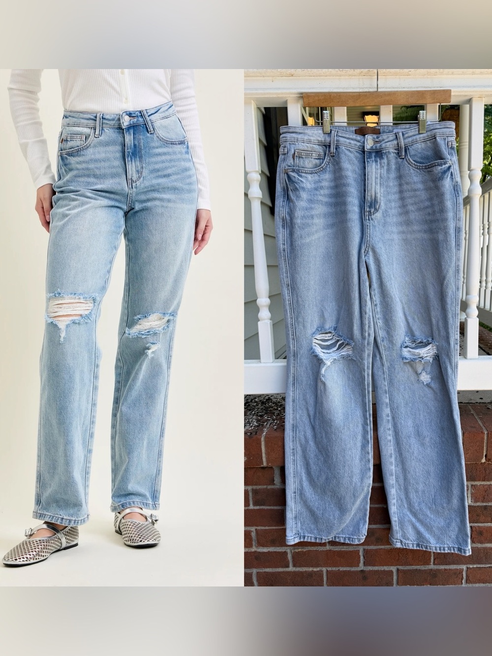 Judy Blue 90s Straight Rigid Jeans Size 15/32 Women’s NWOT JB88884LT